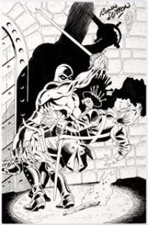 Ronn Sutton The Phantom: Generation #12 Pin-Up Original Art (Moonstone, 2010)....