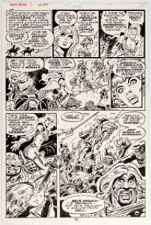 Frank Thorne Marvel Feature #2 Story Page 6 Original Art (Marvel, 1975).... | Heritage