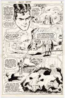Curt Swan and Murphy Anderson Superman #267 Story Page 6 Original Art (DC, 1973).... | Heritage