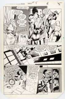  - Mark Beachum and Joe Rubinstein Spectacular Spider-Man Annual #5 Story Page 5 Original Art (Marvel, 1985)....