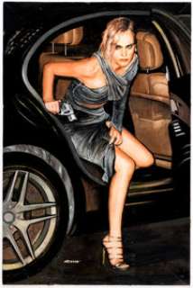 Ron Lesser A Bullet for Charlie Original Art Cover (c. 2000s).... | Heritage