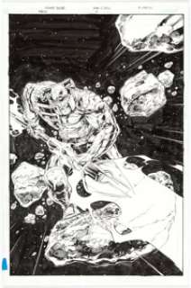 Howard Porter and John Dell Magog #10 Cover Original Art (DC, 2010).... | Heritage