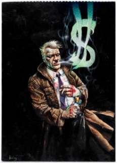 Simon Bisley Hellblazer #276 John Constantine Cover Painting Original Art (DC/Vertigo, 2011).... | Heritage
