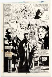 Rich Buckler and Bob McLeod Saga of the Sub-Mariner #6 Splash Page 22 Original Art (Marvel , 1989).... | Heritage