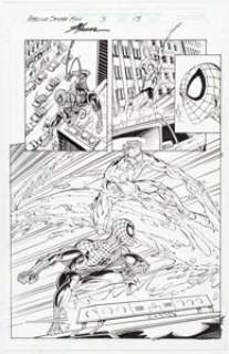 John Byrne and Scott Hanna Amazing Spider-Man #3 Story Page 13 Original Art (Marvel, 1999).... | Heritage