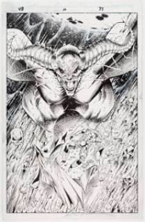 Rob Liefeld, Danny Miki, and Jonathan Sibal Youngblood #10 Splash Page 37 Spawn Original Art (Image, 1994).... | Heritage