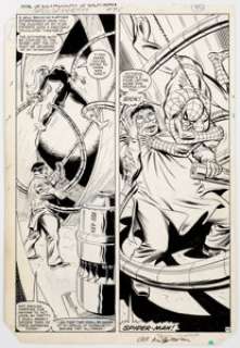 Al Milgrom and Jim Mooney The Spectacular Spider-Man #75 Page 40 Original Art (Marvel Comics, 1983).... | Heritage
