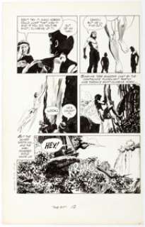  - Doug Wildey Edgar Rice Burroughs‘ Tarzan of the Apes #162 Story Page 12 Original Art (Gold Key/Western Publ., 1966...
