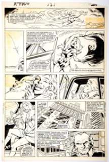 Jim Sherman and Joe Rubinstein X-Men #151 Story Page 15 Original Art (Marvel, 1981).... | Heritage