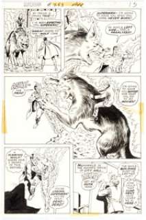 Curt Swan and Murphy Anderson Superman #263 Story Page 11 Original Art (DC Comics, 1973). ... | Heritage