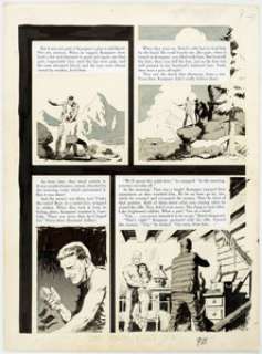 Al Williamson, Frank Frazetta, and others Crime Illustrated #3 Story Page 9 Original Art (EC, 1956)... | Heritage