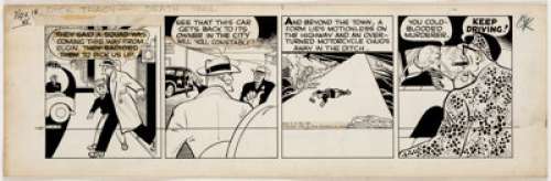 Chester Gould Dick Tracy Daily Comic Strip Original Art dated 11-14-45 (Chicago Tribune Syndicate, 1945). - | Heritage