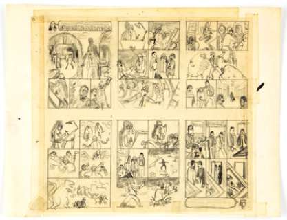 Archie Goodwin Creepy #9 "Overworked!" Story Preliminary Original Art (Warren, 1966). Writer Archie -