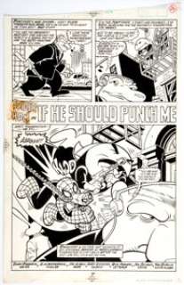 Alan Kupperberg and Joe Albelo Marvel Tales #228 Story Page 1 Original Art (Marvel, 1989)....