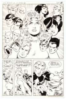 Joe Staton and Murphy Anderson Superboy & the Legion of Super-Heroes #245 Story Page 18 Original Art (DC, 1978).... | Heritage
