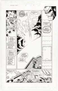 Jim Starlin and Al Milgrom Infinity Abyss #6 Story Page 9 Original Art (Marvel, 2002). What do you get when you - | Heritage