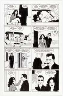 Jaime Hernandez Love and Rockets Vol.2 #18 Story Page 9 Frogmouth Original Art (Fantagraphics, 2007).... | Heritage