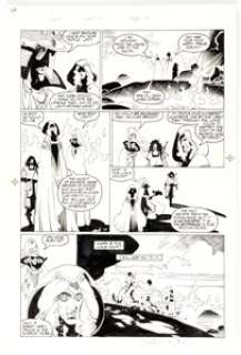 Mike Mignola and Kelley Jones The Chronicles of Corum #4 Story Page 11 Original Art (First, 1987). ... | Heritage