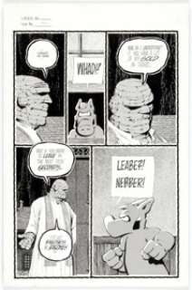 Dave Sim And Gerhard | Cerebus #80 Page 10 Original Art (Aardvark-Vanaheim, 1985). | Heritage