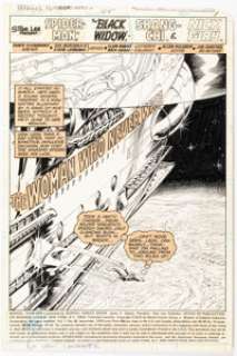 Sal Buscema And Steve Leialoha | Marvel Team-Up #85 Splash Page 1 Original Art (Marvel, 1979). | Heritage