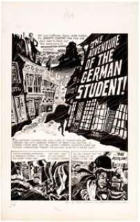 Jerry Grandenetti - Creepy #15 Complete 8-Page Story Original Art (Warren, 1967).