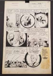 Howard Purcell. Golden Age Comic Page. | Weiss Auctions