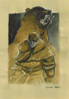 Illustration originale - Le Dresseur - par Julien CARETTE