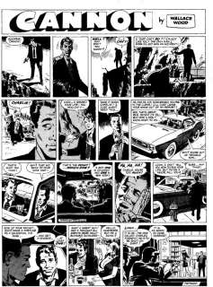 93: Wallace Wood Cannon comic page 1972 | Russ Cochran
