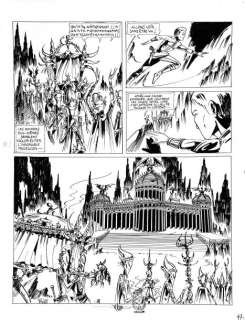 Druillet | LOANE SLOANE. Tome 1. Le mystère des abîmes. Planche 47 pour ce | Coutau Bégarie