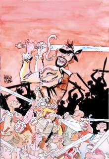 Pratt, Hugo 1 | FANFULLA. Illustration de couverture pour cette aventure | Coutau Bégarie