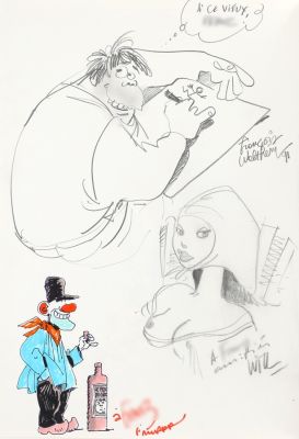 Collectif | Tchantchès, tirage de luxe "Liège vu à travers… | AZ auction