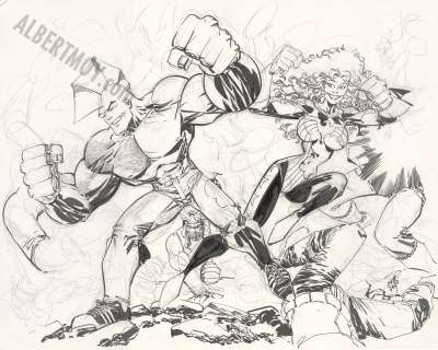 Erik Larsen | Savage Dragon | Albert Moy
