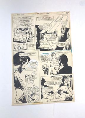 DC Comics Lois Lane #135 p.29 Original Art 1973 John Rosenberger Vince Colletta | eBay US