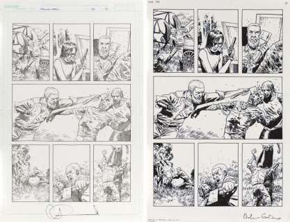 Adlard Charlie & Gaudiano Stefano Américains 1966 & 1966 | Une Autre Vie - Série : THE WALKING DEAD Version Fr : Une Autre Vie - Série : THE… | Cornette de St Cyr