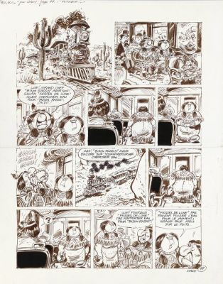 Dany | Lot 071 - Ça vous intéresse ?, planche-gag n°77 à… | AZ auction