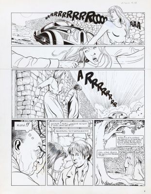 Nicaise | Lot 084 - Sang-de-lune, planche n°8 à l’encre de Chine et… | AZ auction