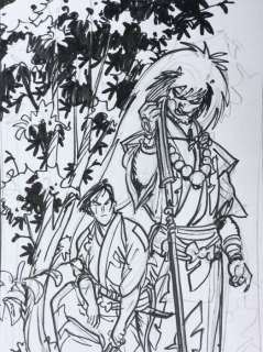 Hub | Dessin original encre noire  - Projet pour ex-libris  - Okko | Catawiki