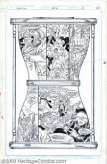 Todd McFarlane and Tony DeZuniga - Original Art for Infinity, Inc. #36, page 23 (DC, 1986). Inventive - | Heritage