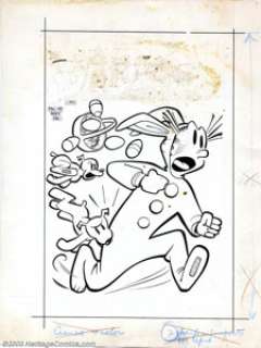 Al Avison (attributed) - Original Cover Art for Dagwood #42 (Harvey, 1953). Dagwood was just trying to hide some - | Heritage