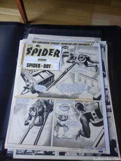 SPIDER Fleetway de Reg Bunn