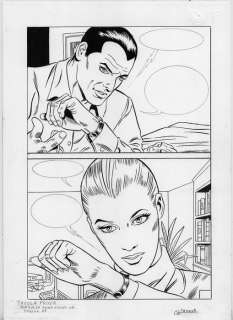 Diabolik - Giancarlo Tenenti - tavola originale inedita - firmata - Page volante | Catawiki