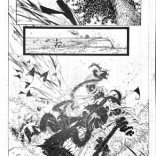 Greg Capullo | SPAWN – ISSUE 75 – PAGE # 4 – ORIGINAL ART PAGE | Greg Capullo