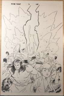 Doc Shaner | FUTURE QUEST #4 COVER | Doc Shaner