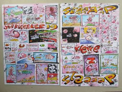 Schreurs, Eric | 2 flyleaves (spread) in colour -Joop Klepzeiker 19  - (2003) | Catawiki