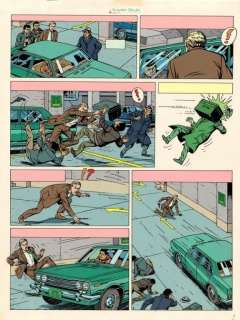 Jacobs. Mise en couleurs Blake et Mortimer | BDEnchères