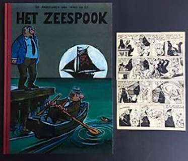 Sleen, Marc | originele plaat  - Nero 03  - Het Zeespook  - Groot formaat luxe hc met linnen rug + mini uitgave + facsimile  - 1e druk  - (1990) | Catawiki