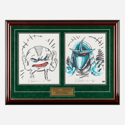 Lot 238 - Kevin Eastman, Krang and Shredder Original Art | Landry Pop Auctions