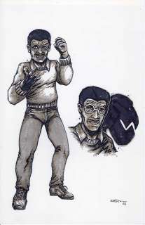 Kevin Eastman | Neca Baxter Stockman Shadow Mouser – Original Art For Mirage Studios Inspired Collectibles Line | Kevin Eastman