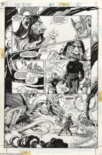 Gil Kane - Ring of the Nibelung #1, page 37 Original Art (DC, 1989). Gil Kane’s skill at creating compelling - | Heritage