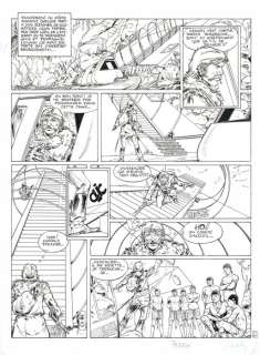 Ferry (Vosselen, Ferry Van) | Original page (p.40)  - Ian Kaledine 2  - Le secret de la Taiga (1980) | Catawiki